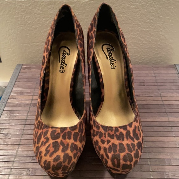 Candies Animal Print Stilletos - Picture 2 of 8
